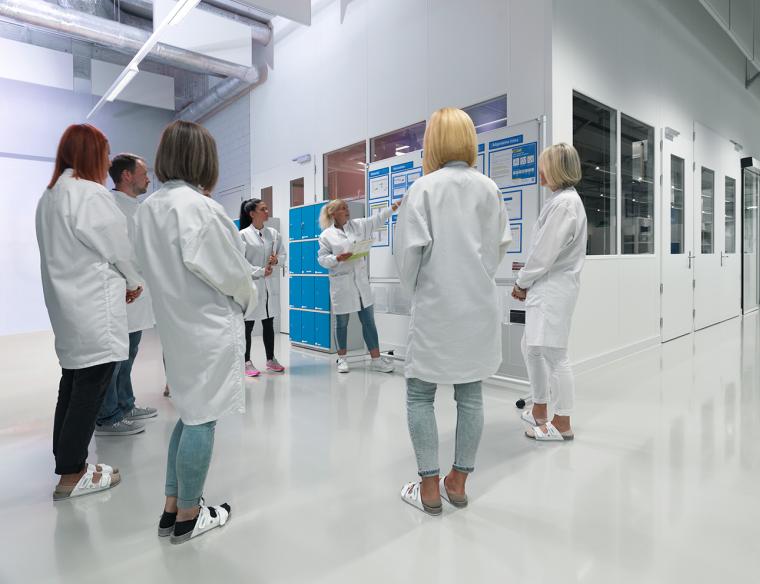 FISBA Shopfloor Meeting